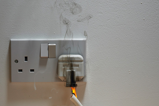 electrical fire hazards