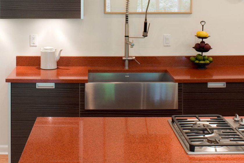 Eco Friendly Kitchen Countertops Like Recycled Glass 0749