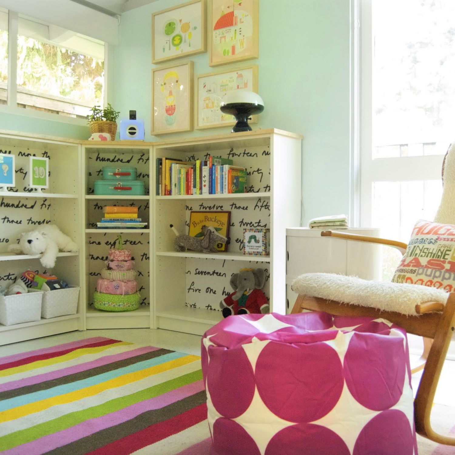 Corner Cubby Storage | Kids Rooms Storage Ideas